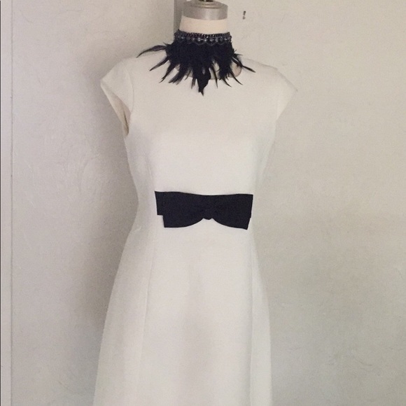 kate spade Dresses & Skirts - KATE SPADE stretch crepe bow dress Brand new